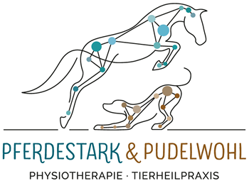 Logo Tierphysiotherapie Pferdestark Pudelwohl
